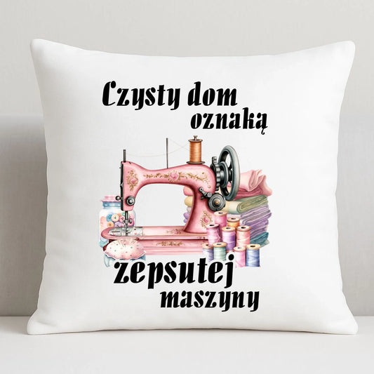 Poduszka szyciowa dla krawcowej - Czysty dom oznaką zepsutej maszyny HS15 - StoryCups.pl
