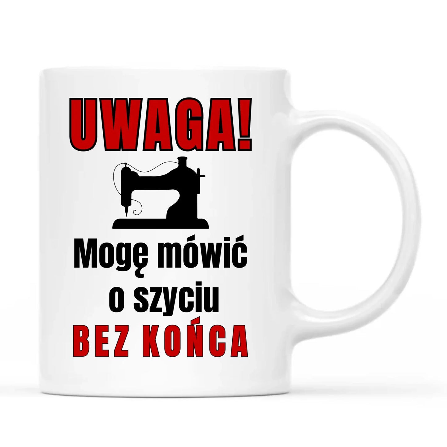 Kubek szyciowy dla krawcowej – Mówić o szyciu bez końca HS19 - StoryCups.pl