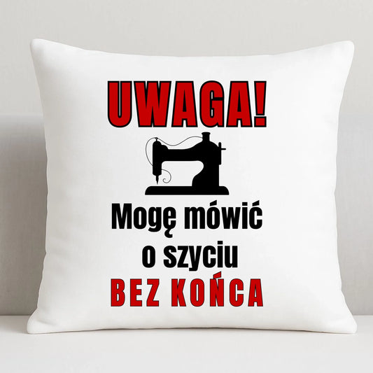 Poduszka szyciowa dla krawcowej - Mówić o szyciu bez końca HS19 - StoryCups.pl