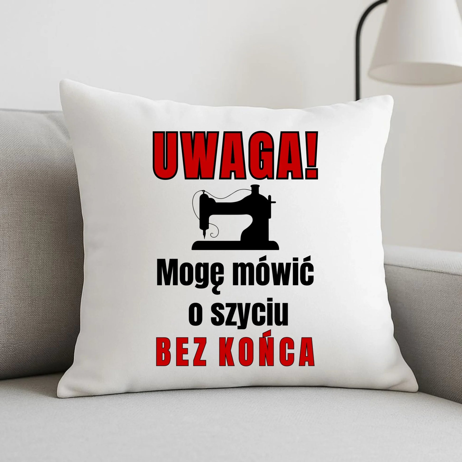 Poduszka szyciowa dla krawcowej - Mówić o szyciu bez końca HS19 - StoryCups.pl