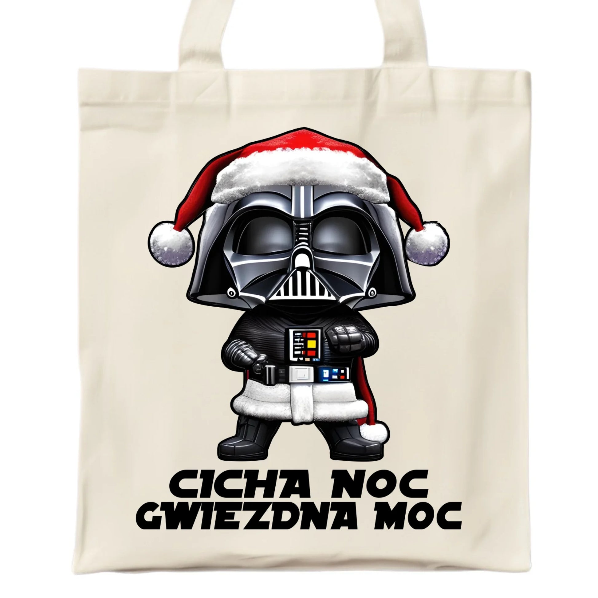 Torba świąteczna dla fanów Gwiezdnych Wojen - Cicha noc, gwiezdna moc BN132 - StoryCups.pl
