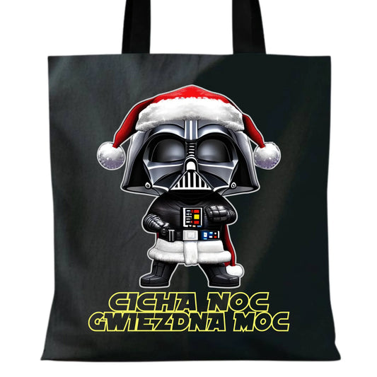Torba świąteczna dla fanów Gwiezdnych Wojen - Cicha noc, gwiezdna moc BN132 - StoryCups.pl