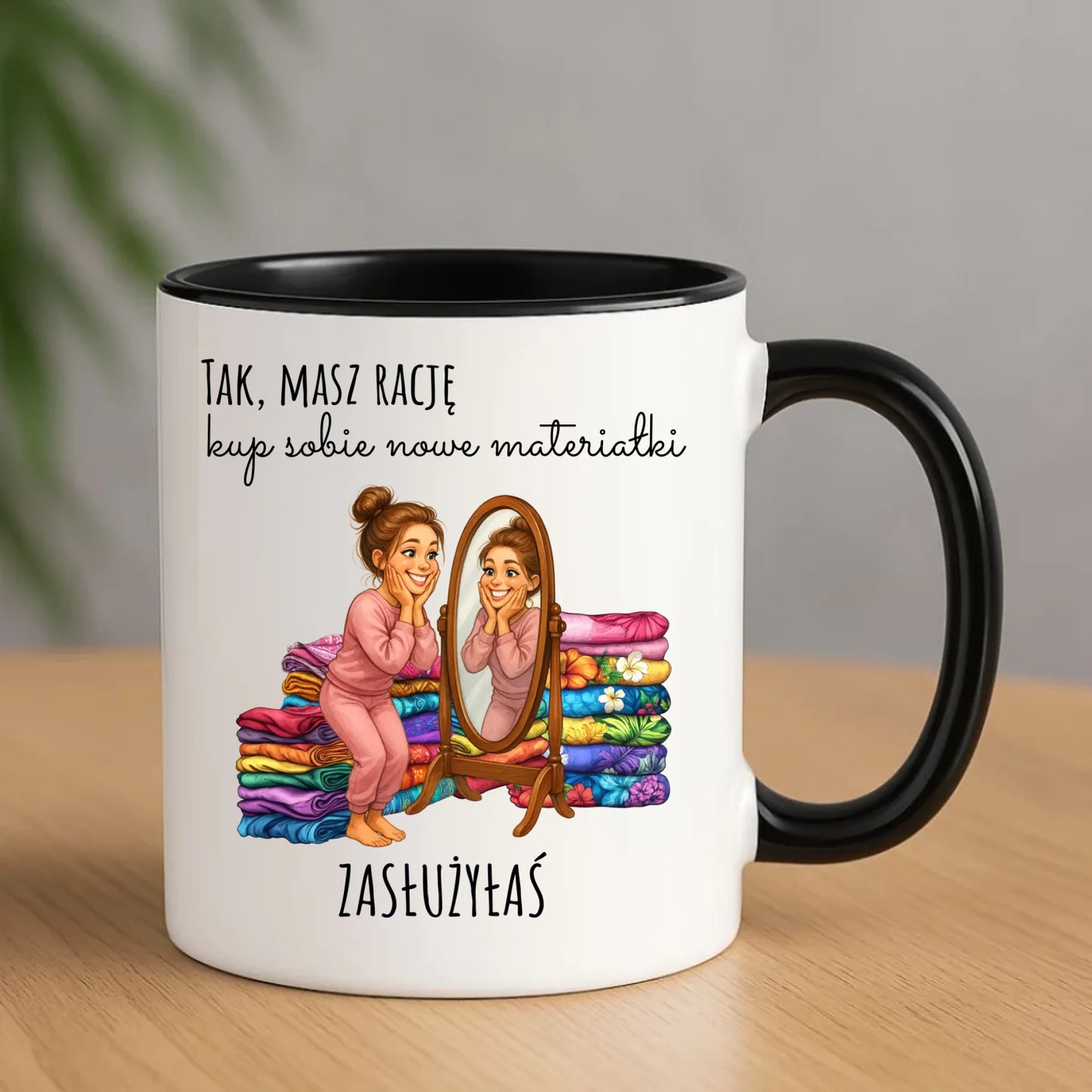 Kubek szyciowy dla krawcowej – Kup sobie materiałki HS22 - StoryCups.pl