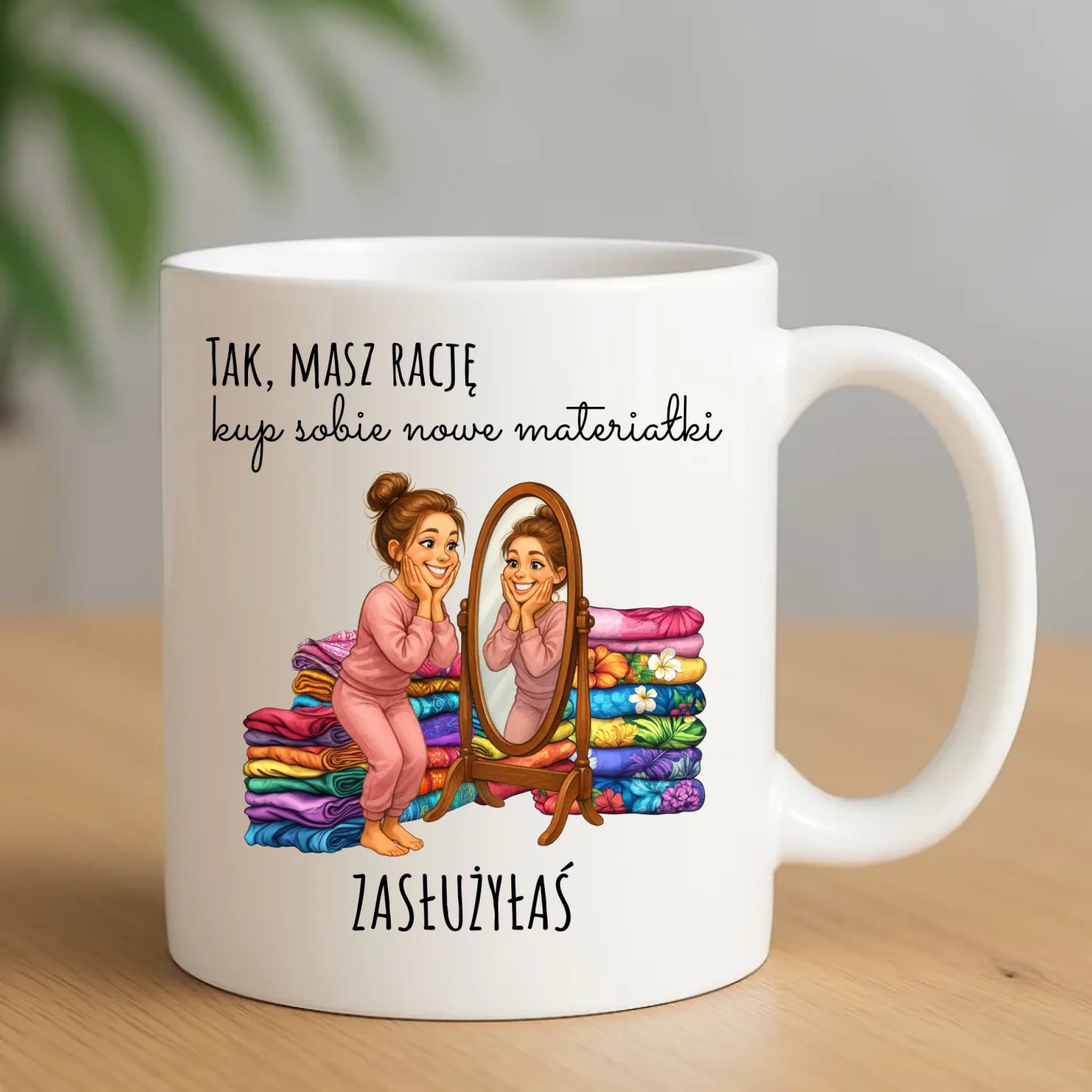 Kubek szyciowy dla krawcowej – Kup sobie materiałki HS22 - StoryCups.pl