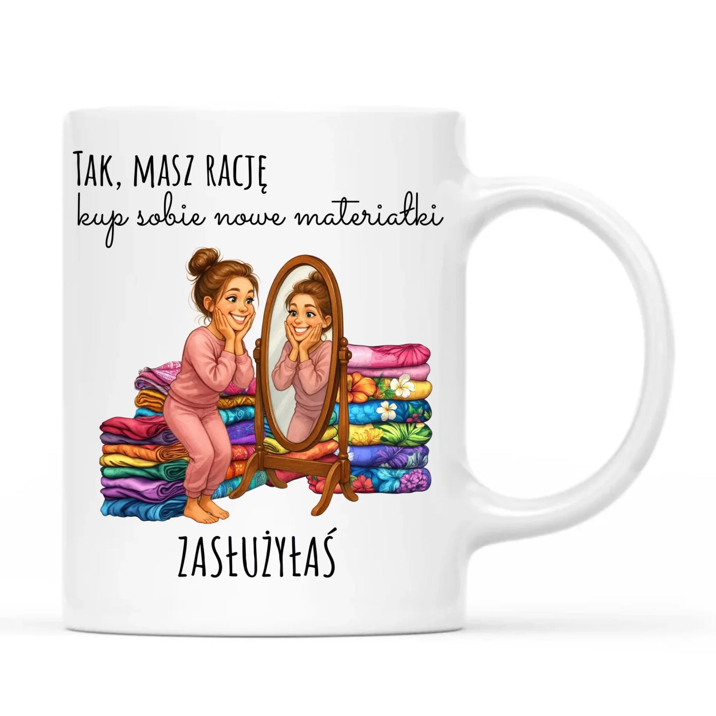 Kubek szyciowy dla krawcowej – Kup sobie materiałki HS22 - StoryCups.pl