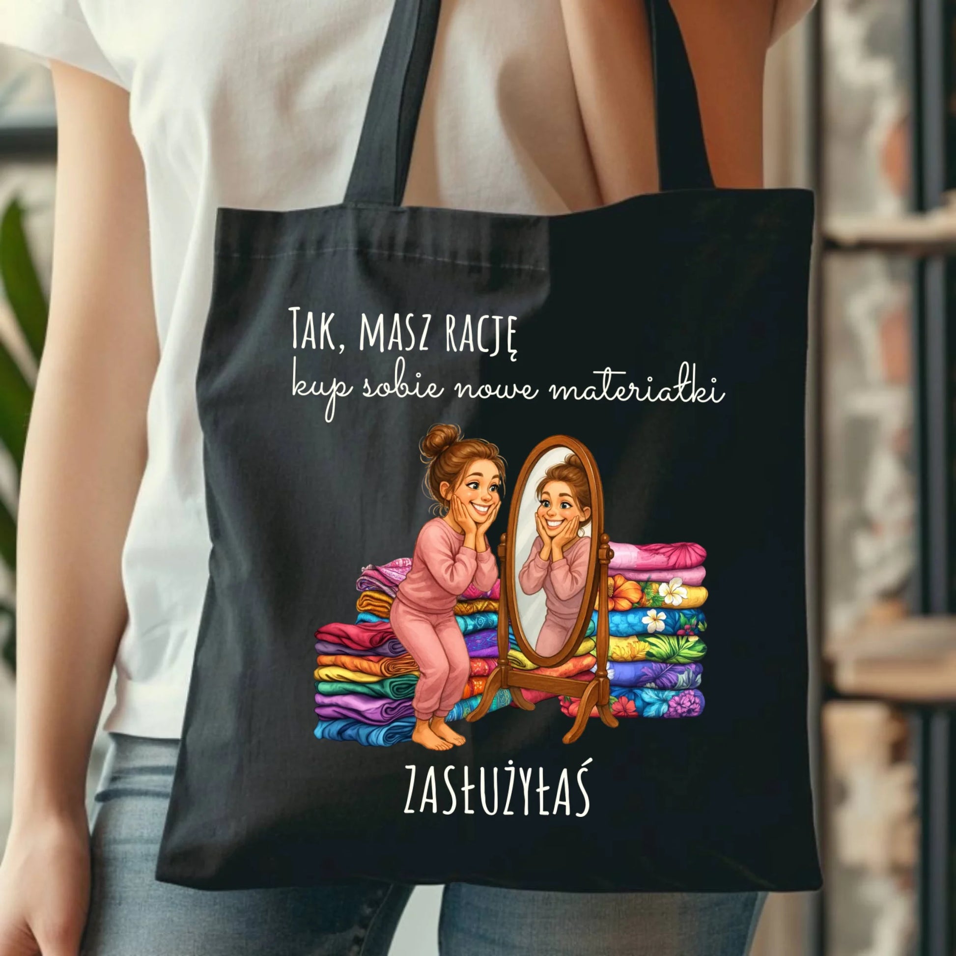 Torba szyciowa dla krawcowej - Kup sobie materiałki HS22 - StoryCups.pl