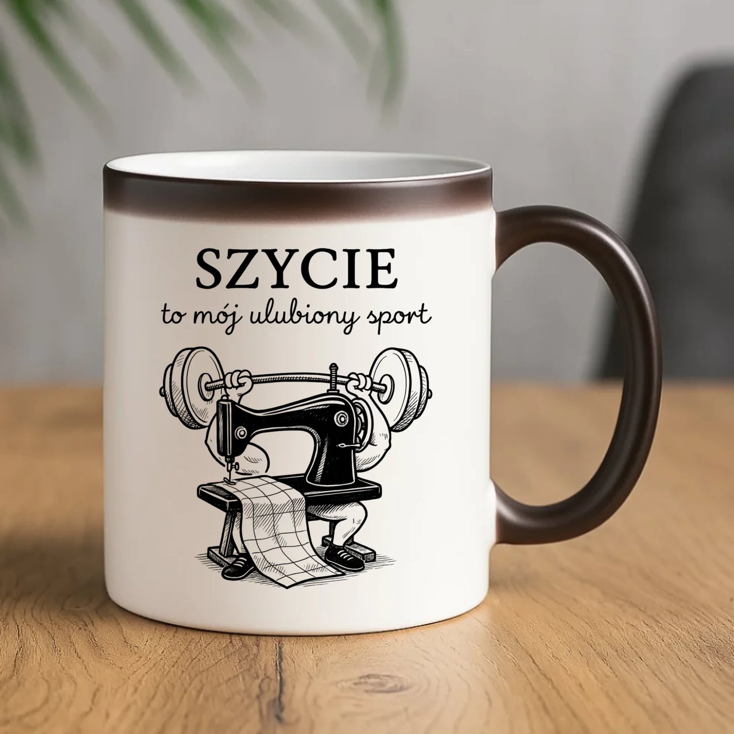 Kubek magiczny szyciowy dla krawcowej - Szycie to mój ulubiony sport HS23 - StoryCups.pl