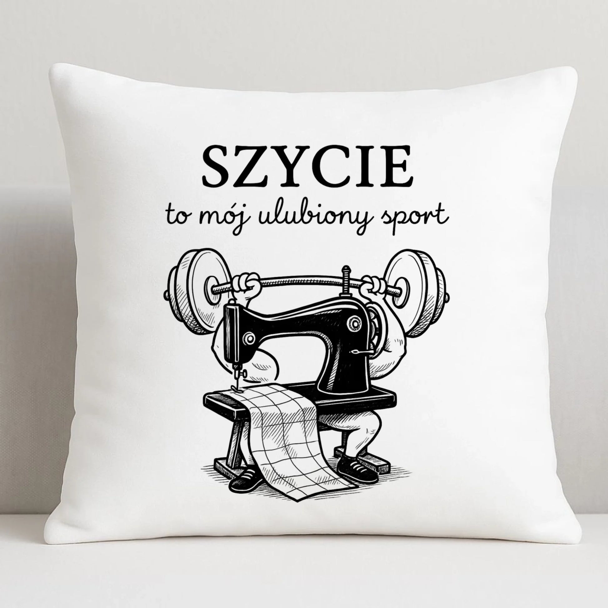 Poduszka szyciowa dla krawcowej - Szycie to mój ulubiony sport HS23 - StoryCups.pl
