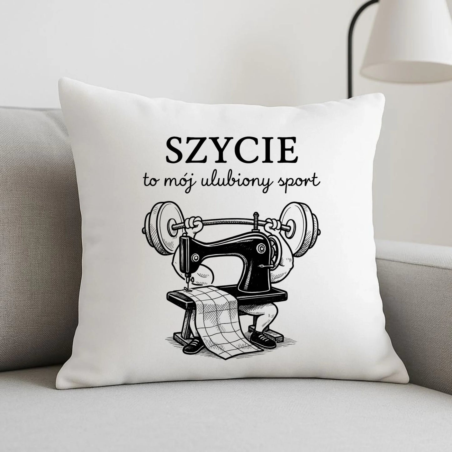 Poduszka szyciowa dla krawcowej - Szycie to mój ulubiony sport HS23 - StoryCups.pl