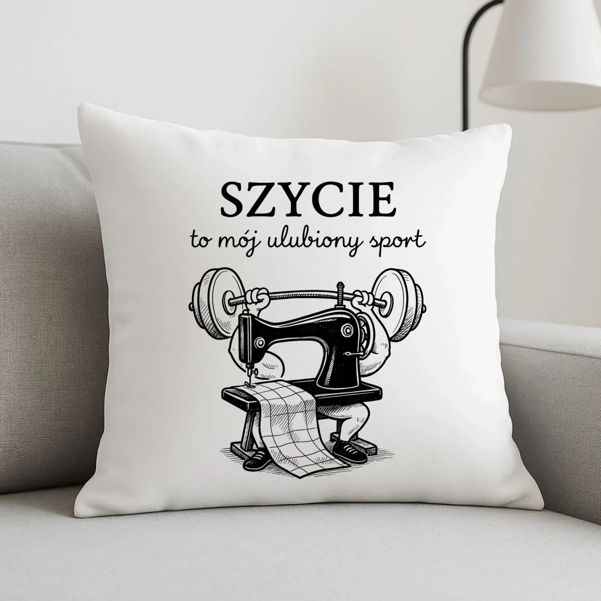 Poduszka szyciowa dla krawcowej - Szycie to mój ulubiony sport HS23 - StoryCups.pl