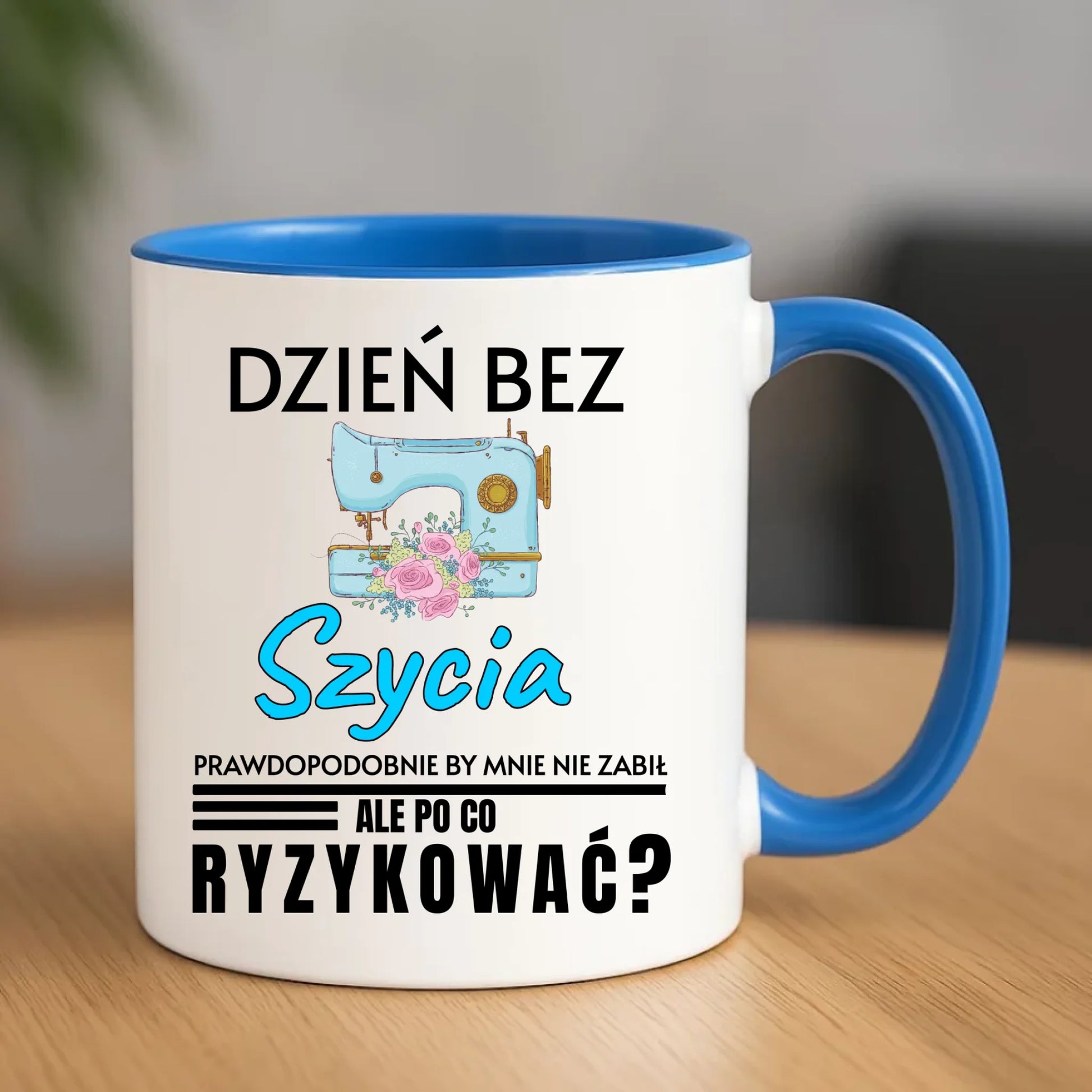 Kubek szyciowy dla krawcowej – Dzień bez szycia HS24 - StoryCups.pl