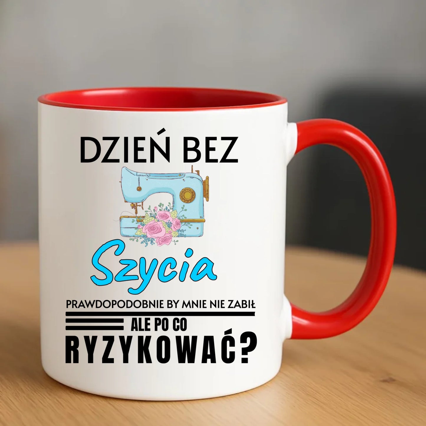 Kubek szyciowy dla krawcowej – Dzień bez szycia HS24 - StoryCups.pl