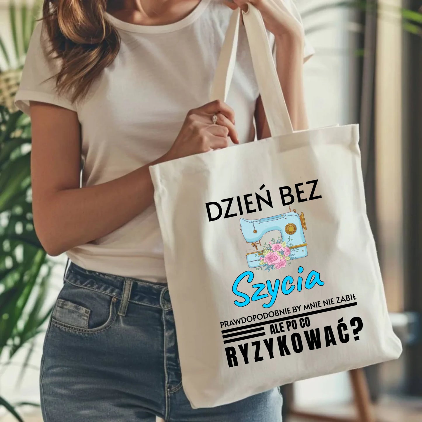 Torba szyciowa dla krawcowej - Dzień bez szycia HS24 - StoryCups.pl