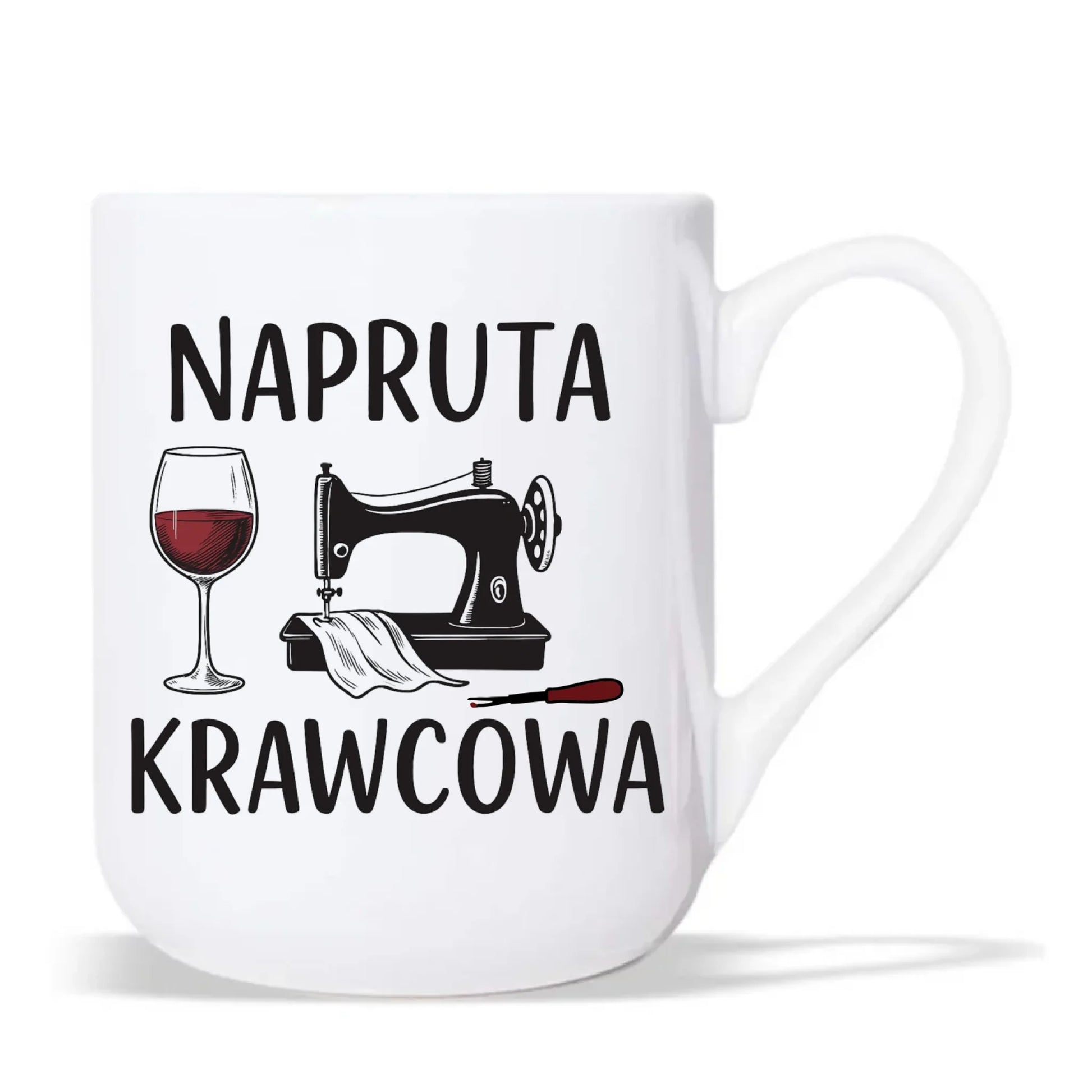 Kubek elegant szyciowy dla krawcowej - Napruta krawcowa HS25 - StoryCups.pl