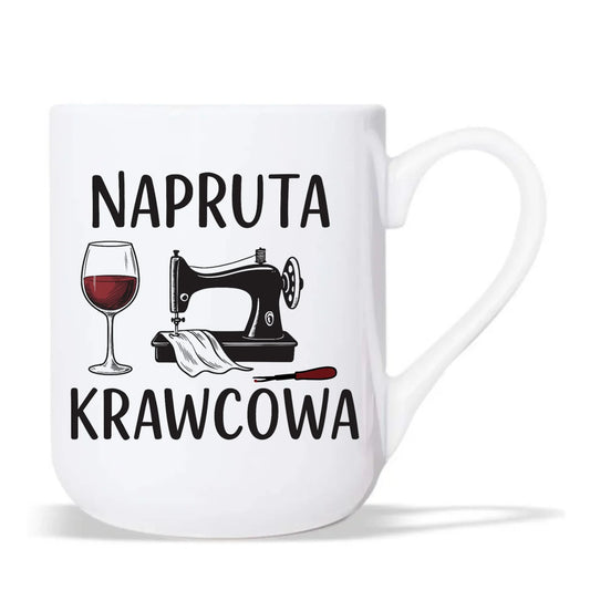 Kubek elegant szyciowy dla krawcowej - Napruta krawcowa HS25 - StoryCups.pl