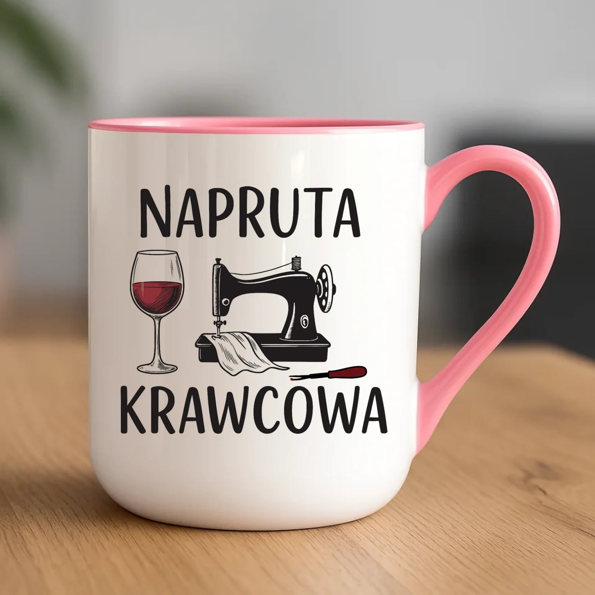 Kubek elegant szyciowy dla krawcowej - Napruta krawcowa HS25 - StoryCups.pl