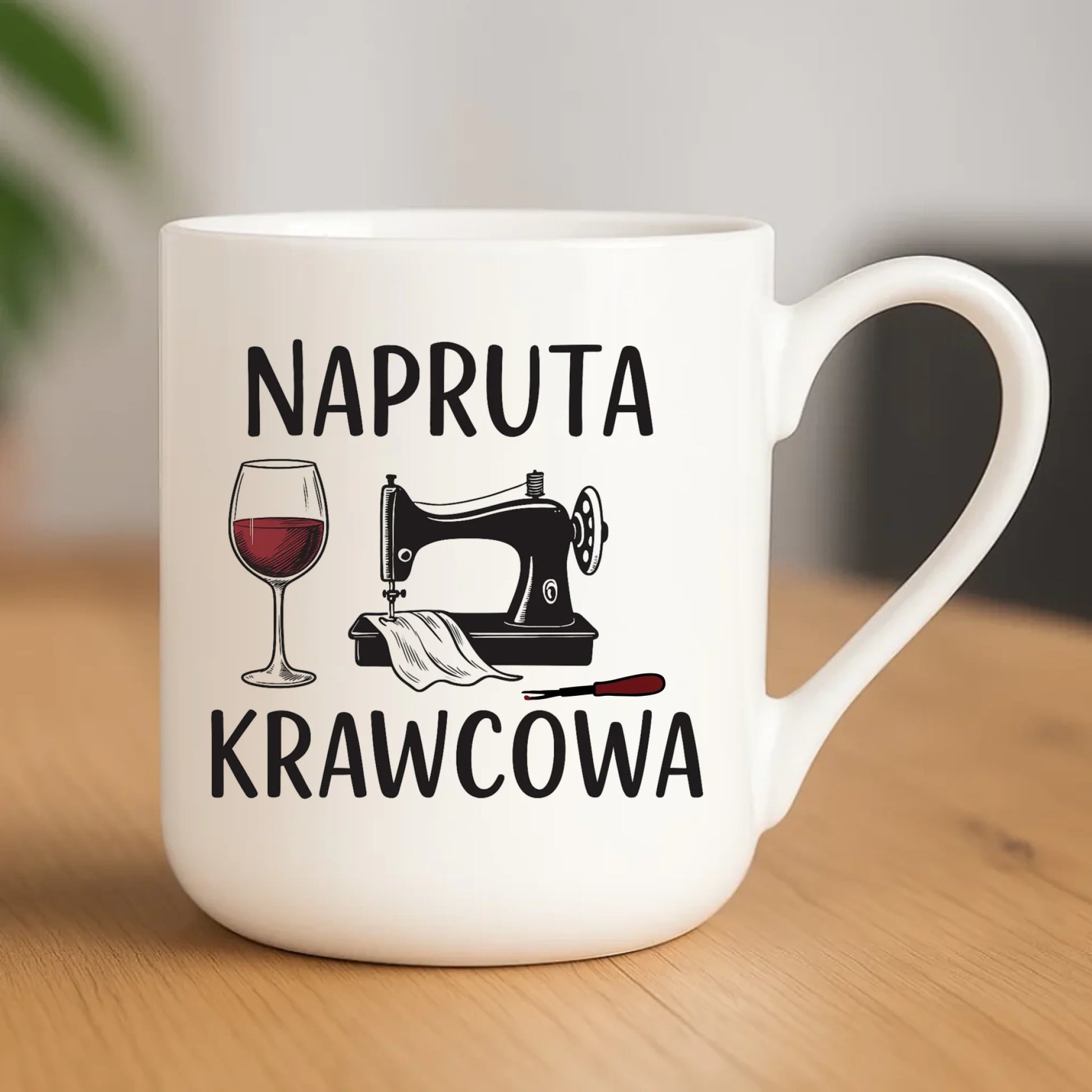 Kubek elegant szyciowy dla krawcowej - Napruta krawcowa HS25 - StoryCups.pl