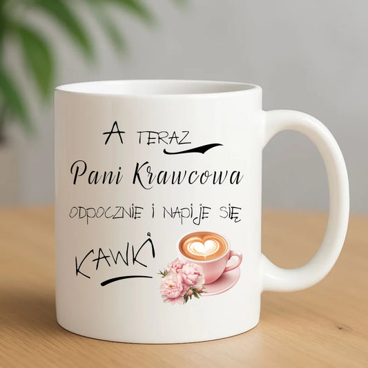 Kubek szyciowy dla krawcowej – Napije się kawki HS27 - StoryCups.pl