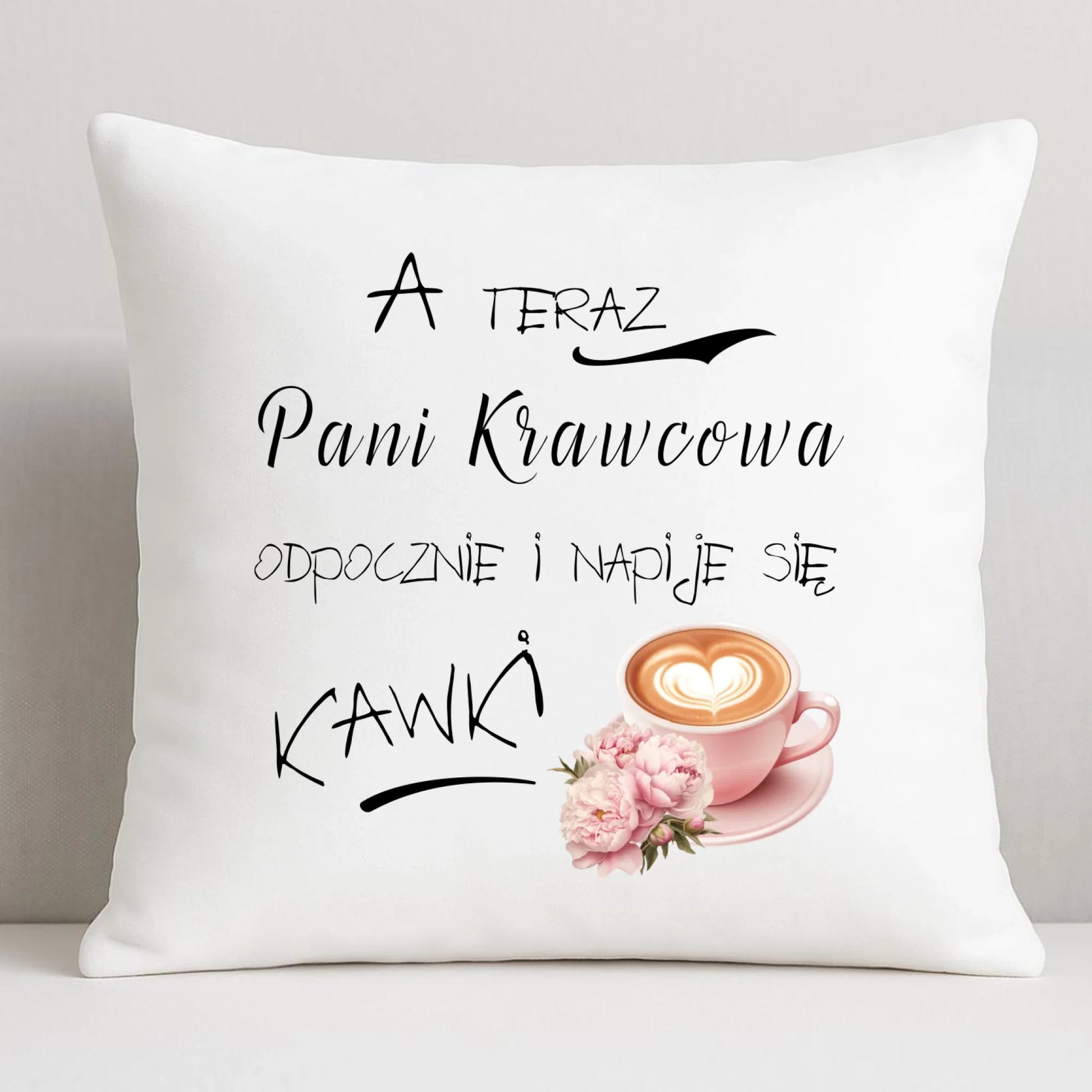 Poduszka szyciowa dla krawcowej - Napije się kawki HS27 - StoryCups.pl