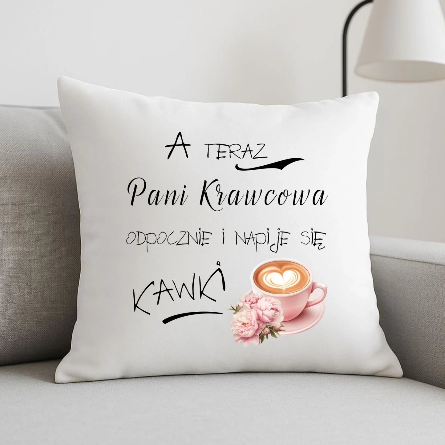 Poduszka szyciowa dla krawcowej - Napije się kawki HS27 - StoryCups.pl