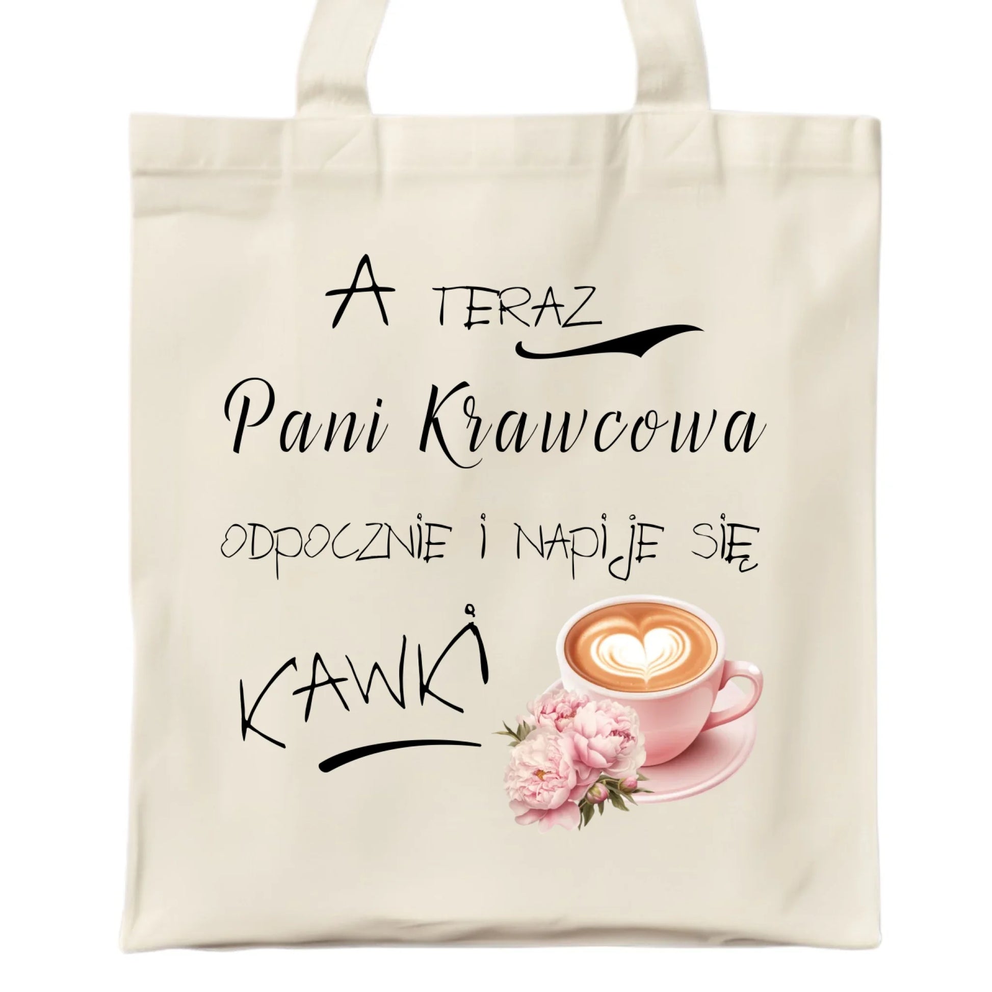 Torba szyciowa dla krawcowej - Napije się kawki HS27 - StoryCups.pl