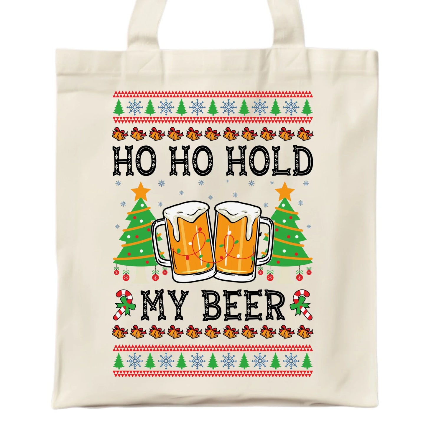 Torba świąteczna - Ho ho hold my beer BN131 - StoryCups.pl