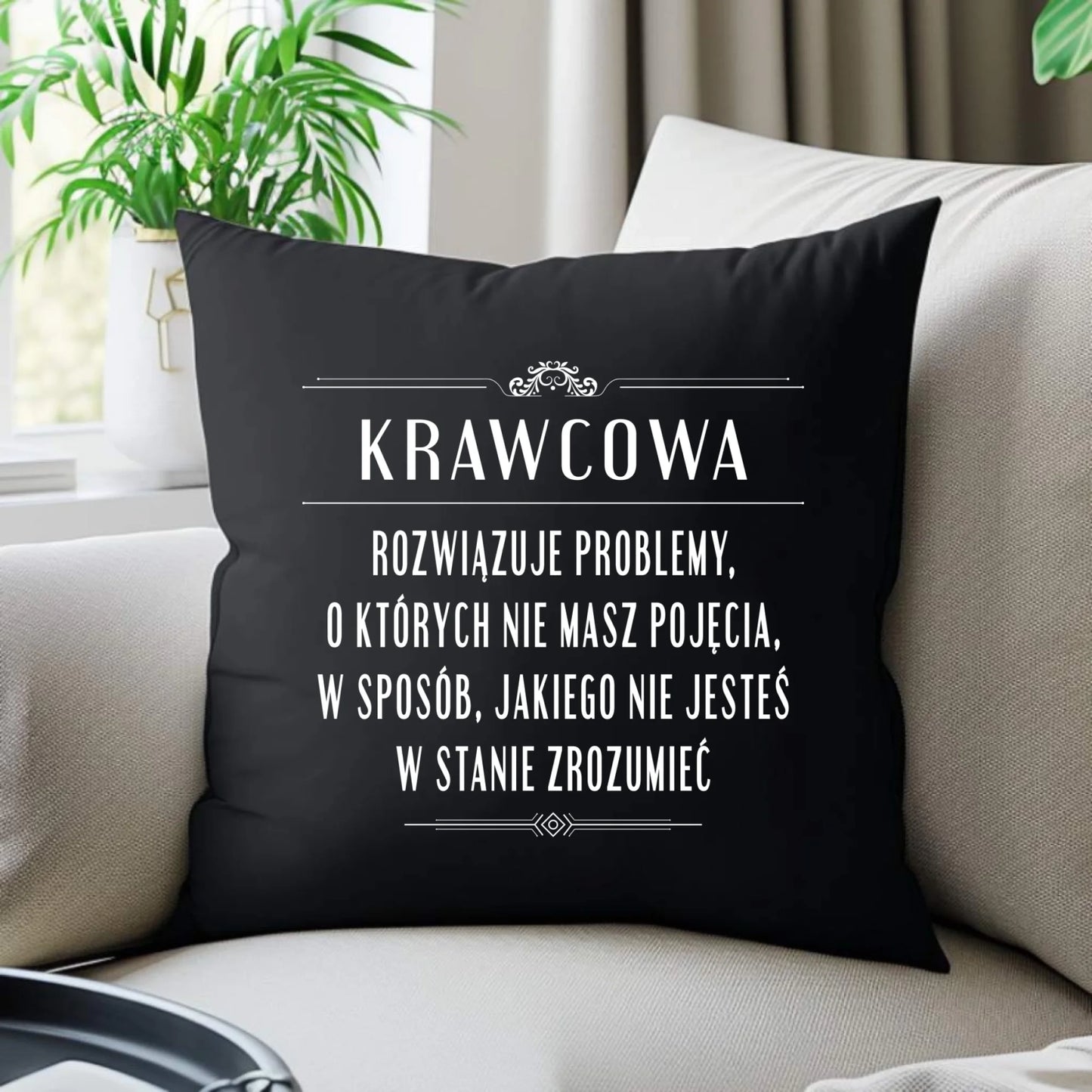 Poduszka dekoracyjna szyciowa dla krawcowej - Rozwiązuje problemy, o których nie masz pojęcia HS28 - StoryCups.pl