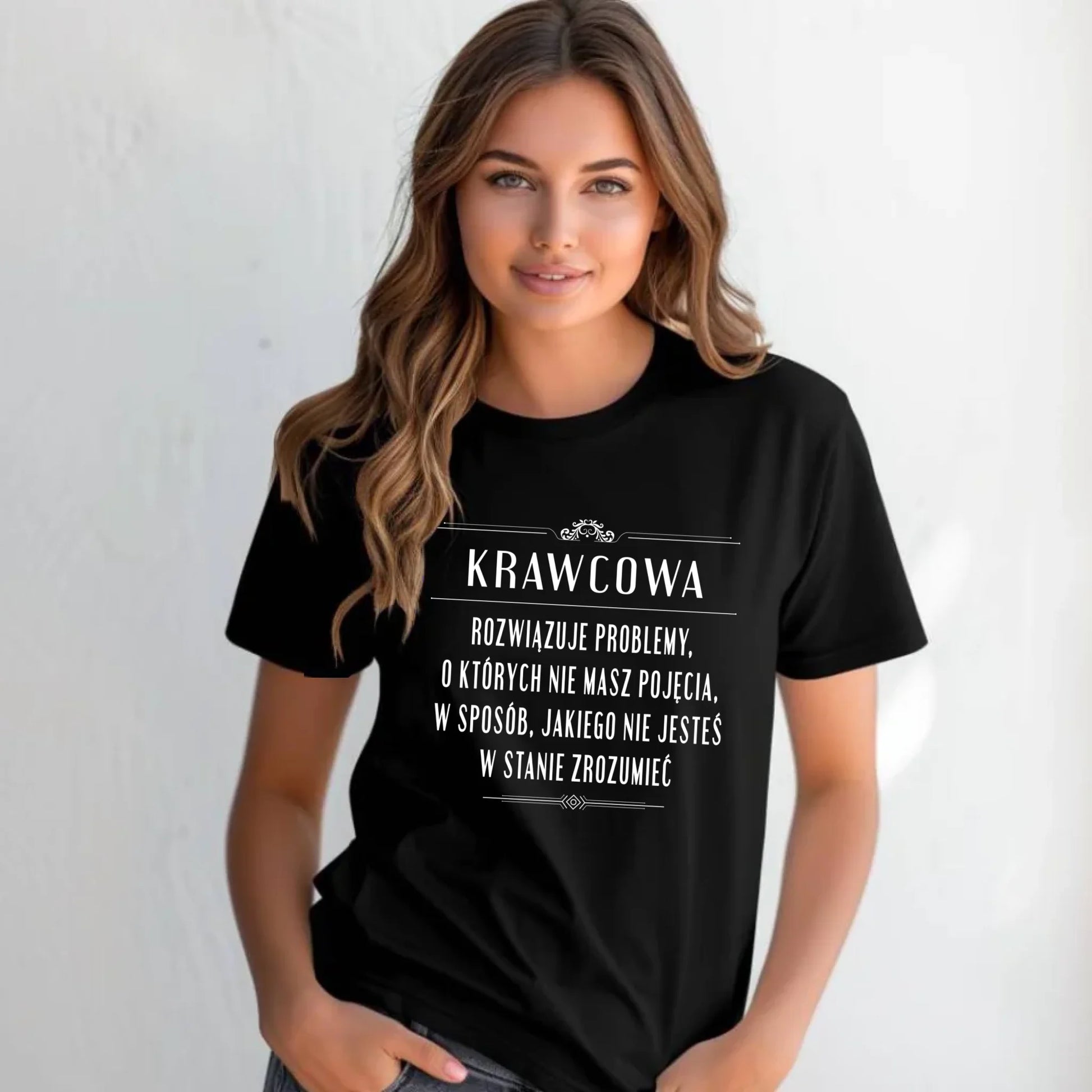 Koszulka damska szyciowa dla krawcowej - Rozwiązuje problemy, o których nie masz pojęcia HS28 - StoryCups.pl