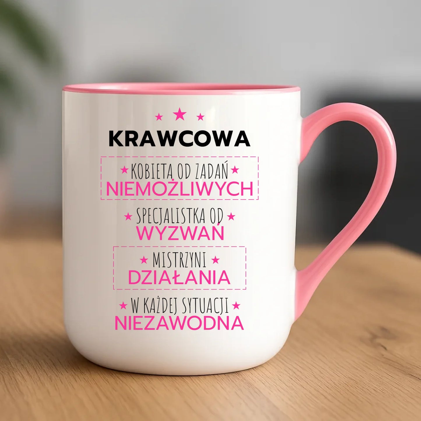 Kubek elegant szyciowy dla krawcowej - Kobieta od zadań niemożliwych HS29 - StoryCups.pl