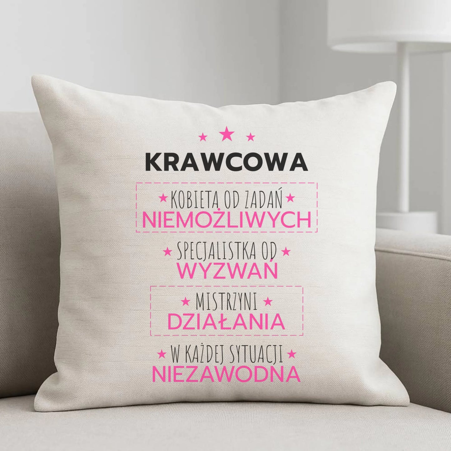 Poduszka szyciowa dla krawcowej - Kobieta od zadań niemożliwych HS29 - StoryCups.pl