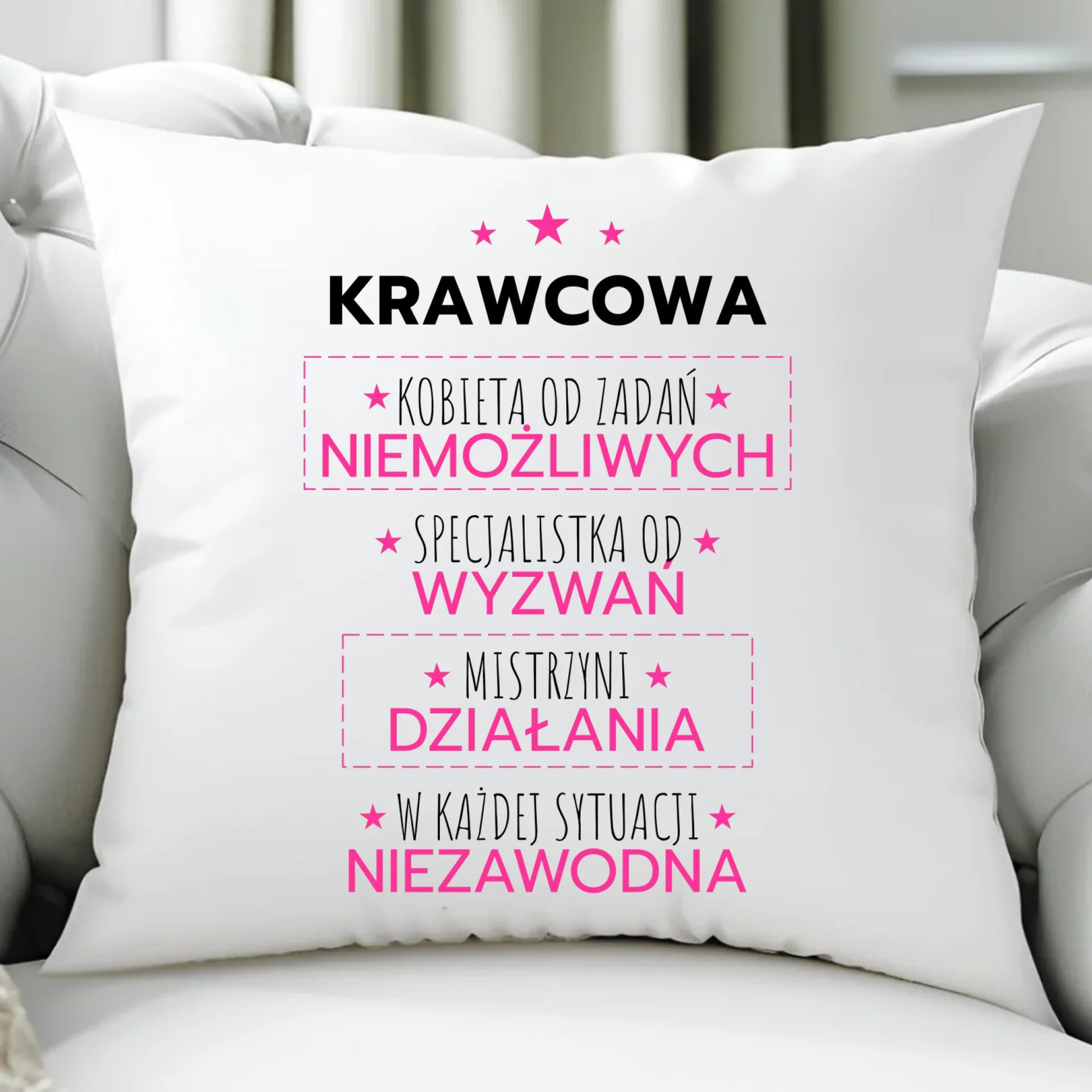 Poduszka szyciowa dla krawcowej - Kobieta od zadań niemożliwych HS29 - StoryCups.pl