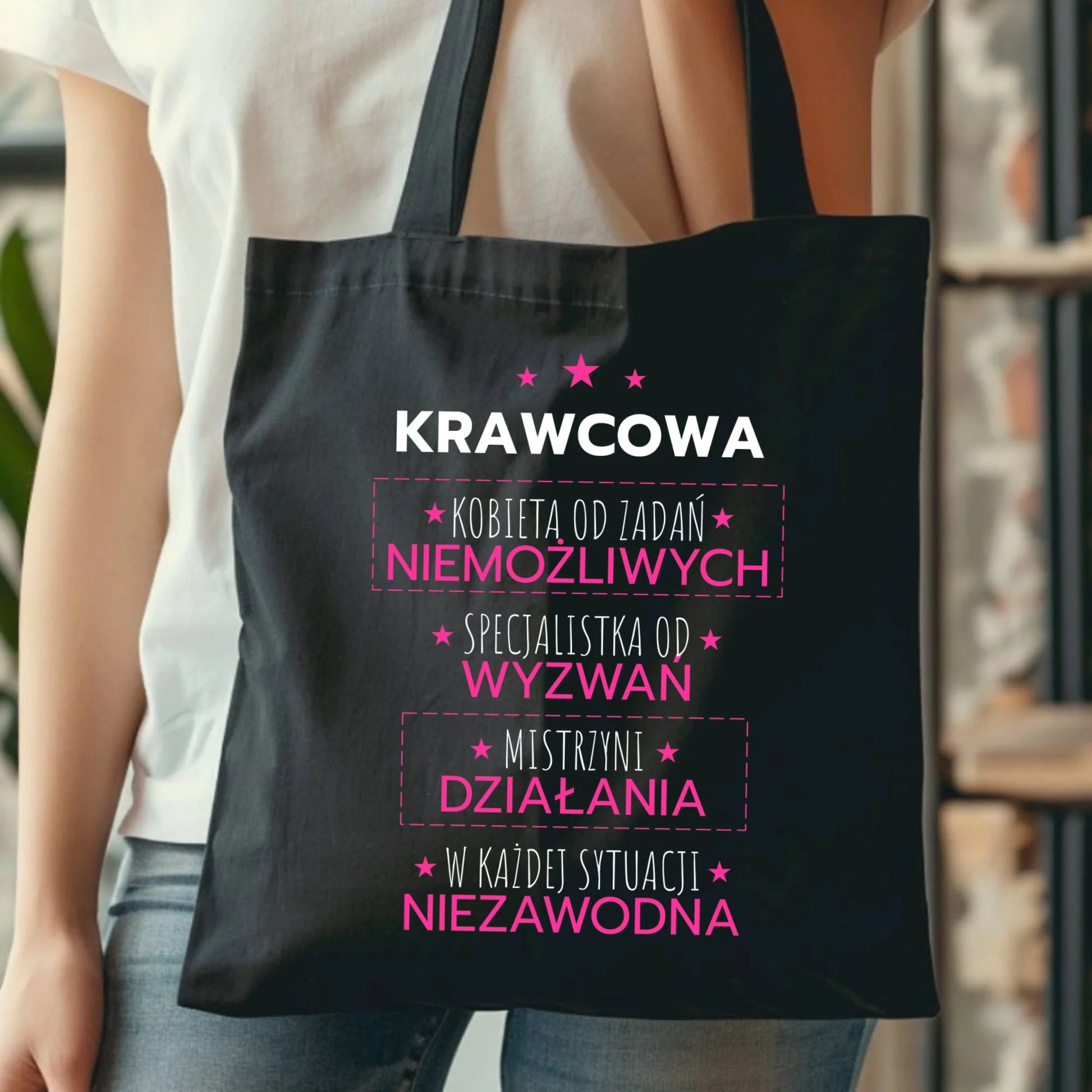 Torba szyciowa dla krawcowej - Kobieta od zadań niemożliwych HS29 - StoryCups.pl