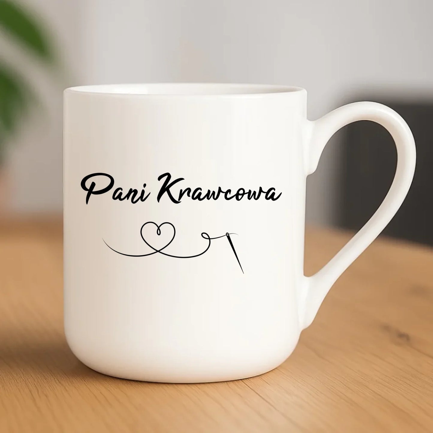 Kubek elegant szyciowy dla krawcowej - Pani Krawcowa HS30 - StoryCups.pl