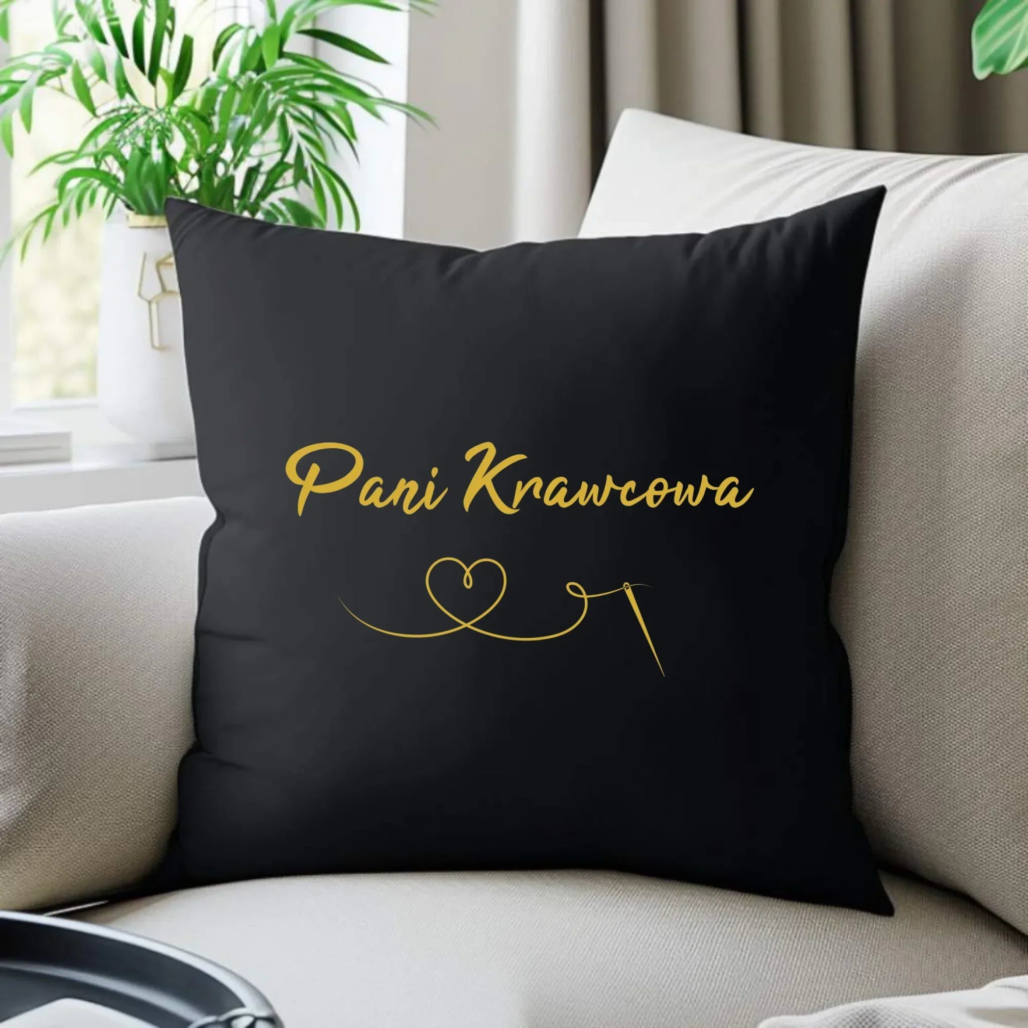 Poduszka dekoracyjna szyciowa dla krawcowej - Pani Krawcowa HS30 - StoryCups.pl