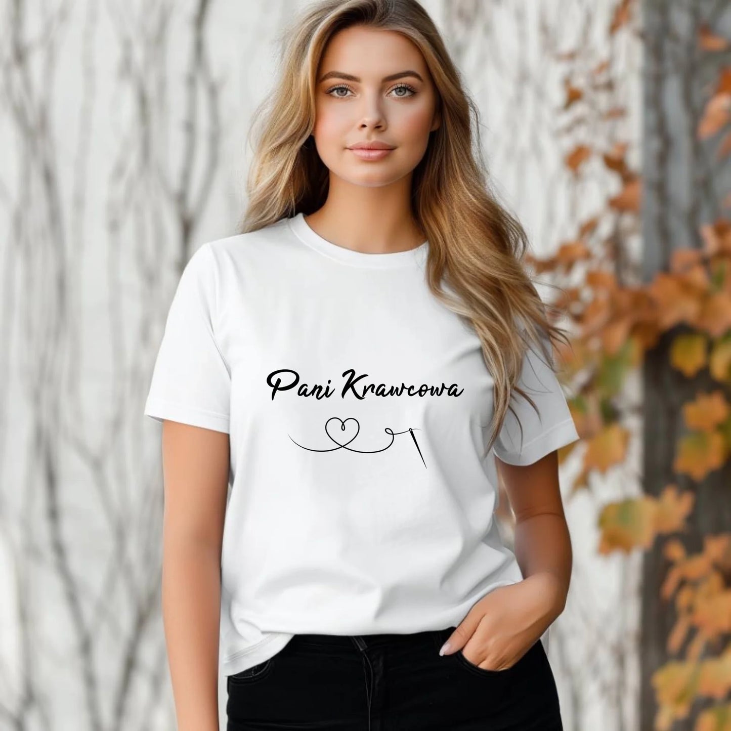 Koszulka damska szyciowa dla krawcowej - Pani Krawcowa HS30 - StoryCups.pl