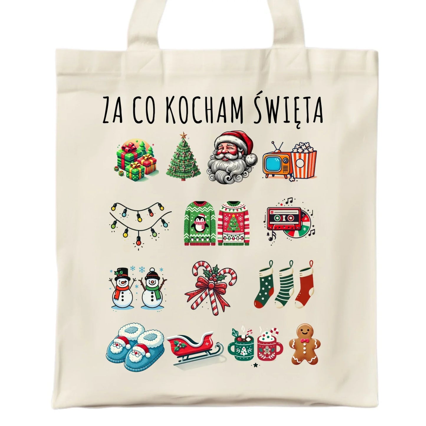 Torba świąteczna - Za co kocham święta BN130 - StoryCups.pl
