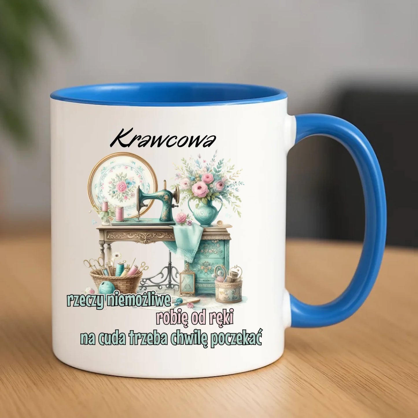 Kubek szyciowy dla krawcowej – Rzeczy niemożliwe HS35 - StoryCups.pl