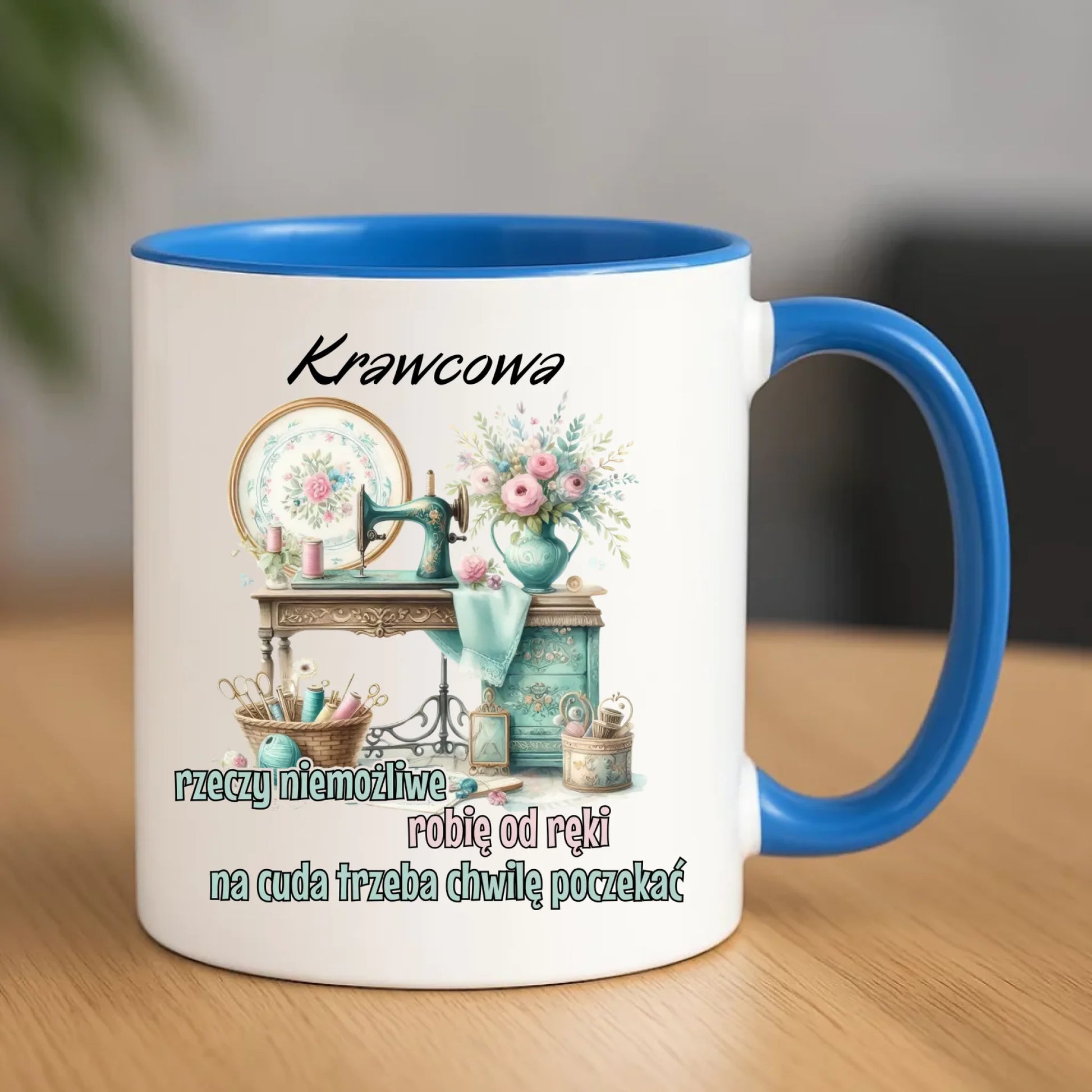 Kubek szyciowy dla krawcowej – Rzeczy niemożliwe HS35 - StoryCups.pl