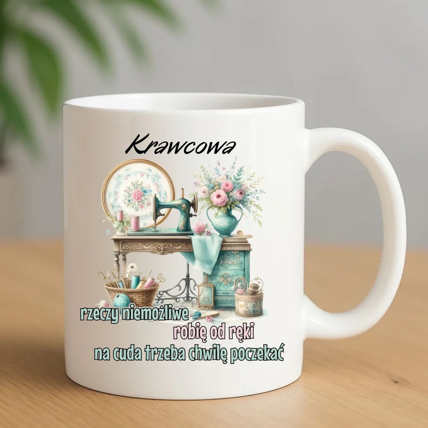 Kubek szyciowy dla krawcowej – Rzeczy niemożliwe HS35 - StoryCups.pl