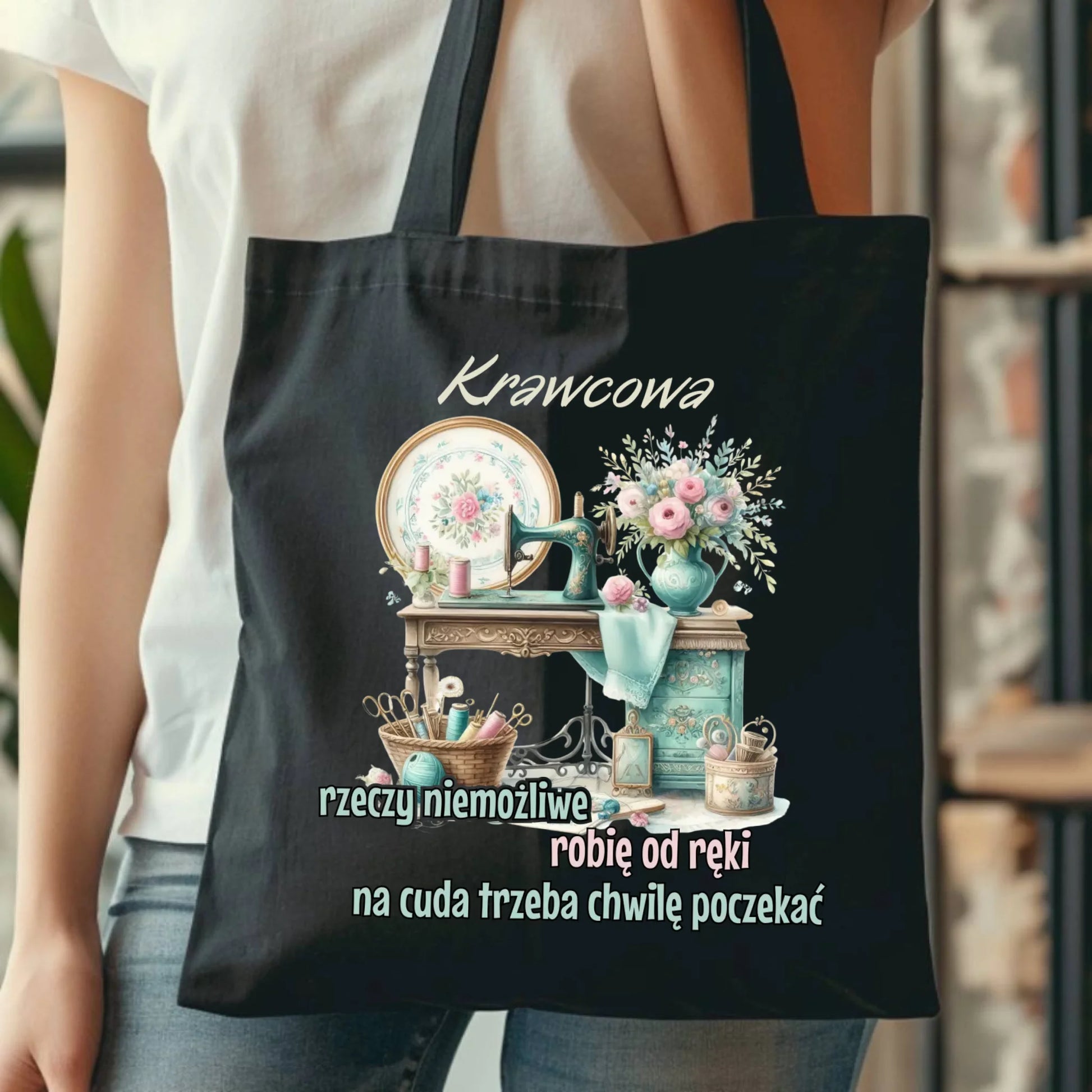 Torba szyciowa dla krawcowej - Rzeczy niemożliwe HS35 - StoryCups.pl