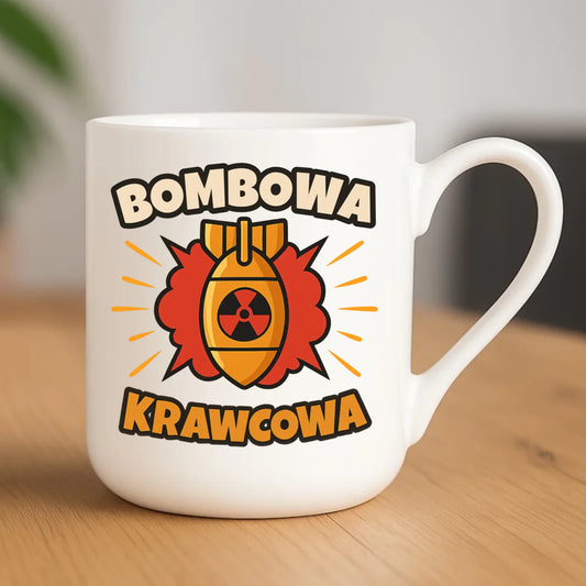 Kubek elegant szyciowy dla krawcowej - Bombowa krawcowa HS37 - StoryCups.pl