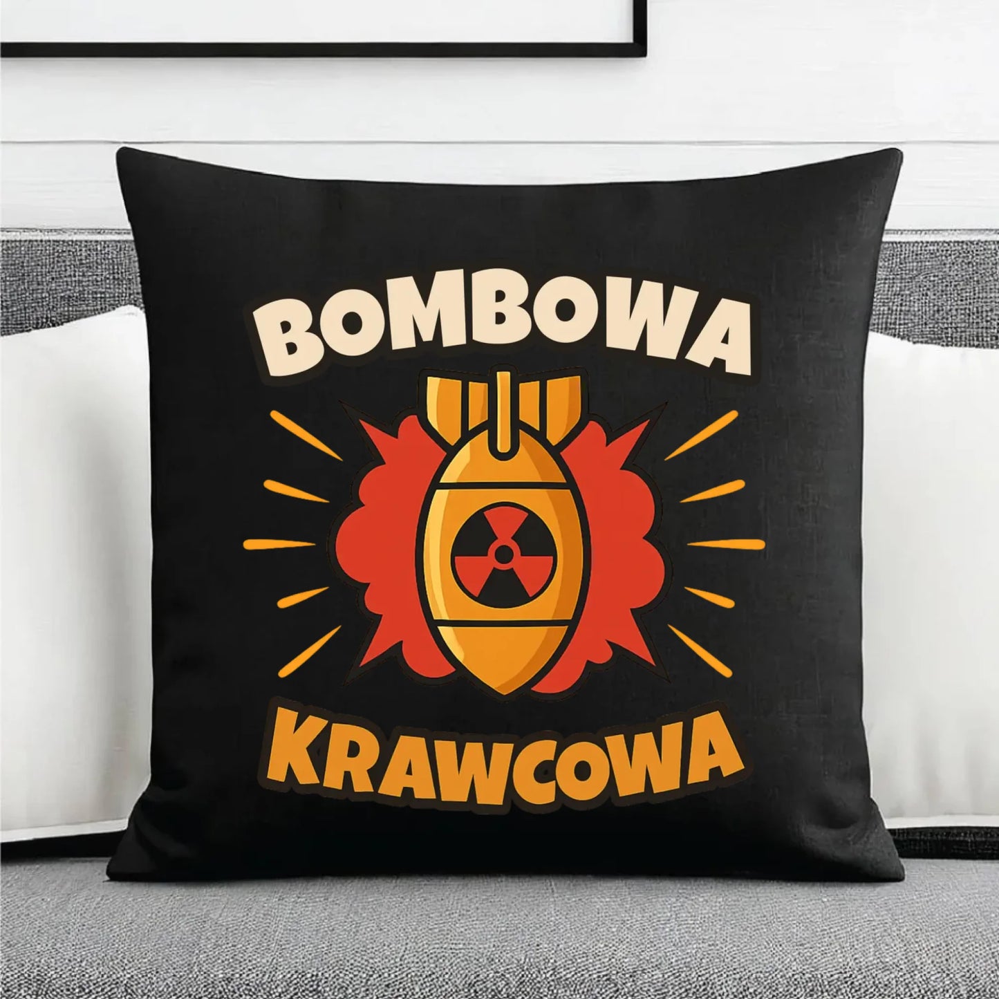 Poduszka dekoracyjna szyciowa dla krawcowej - Bombowa krawcowa HS37 - StoryCups.pl