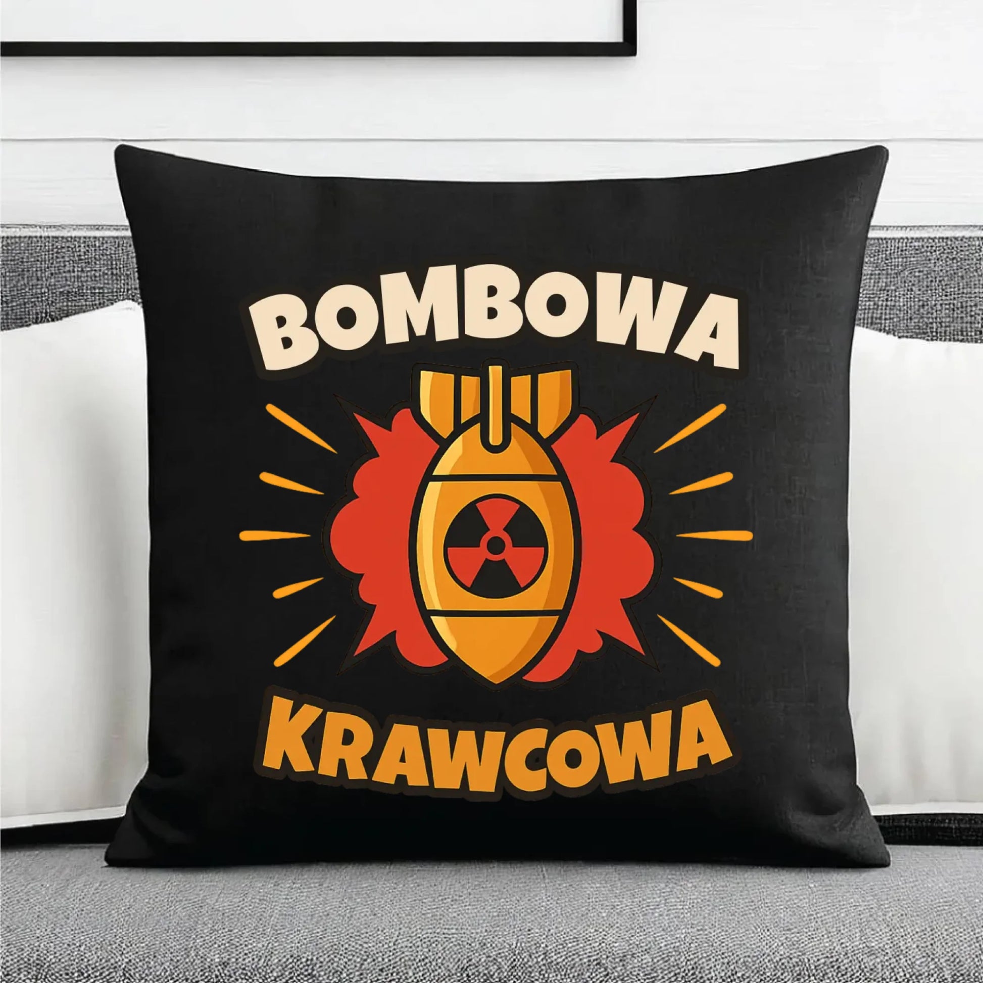 Poduszka dekoracyjna szyciowa dla krawcowej - Bombowa krawcowa HS37 - StoryCups.pl