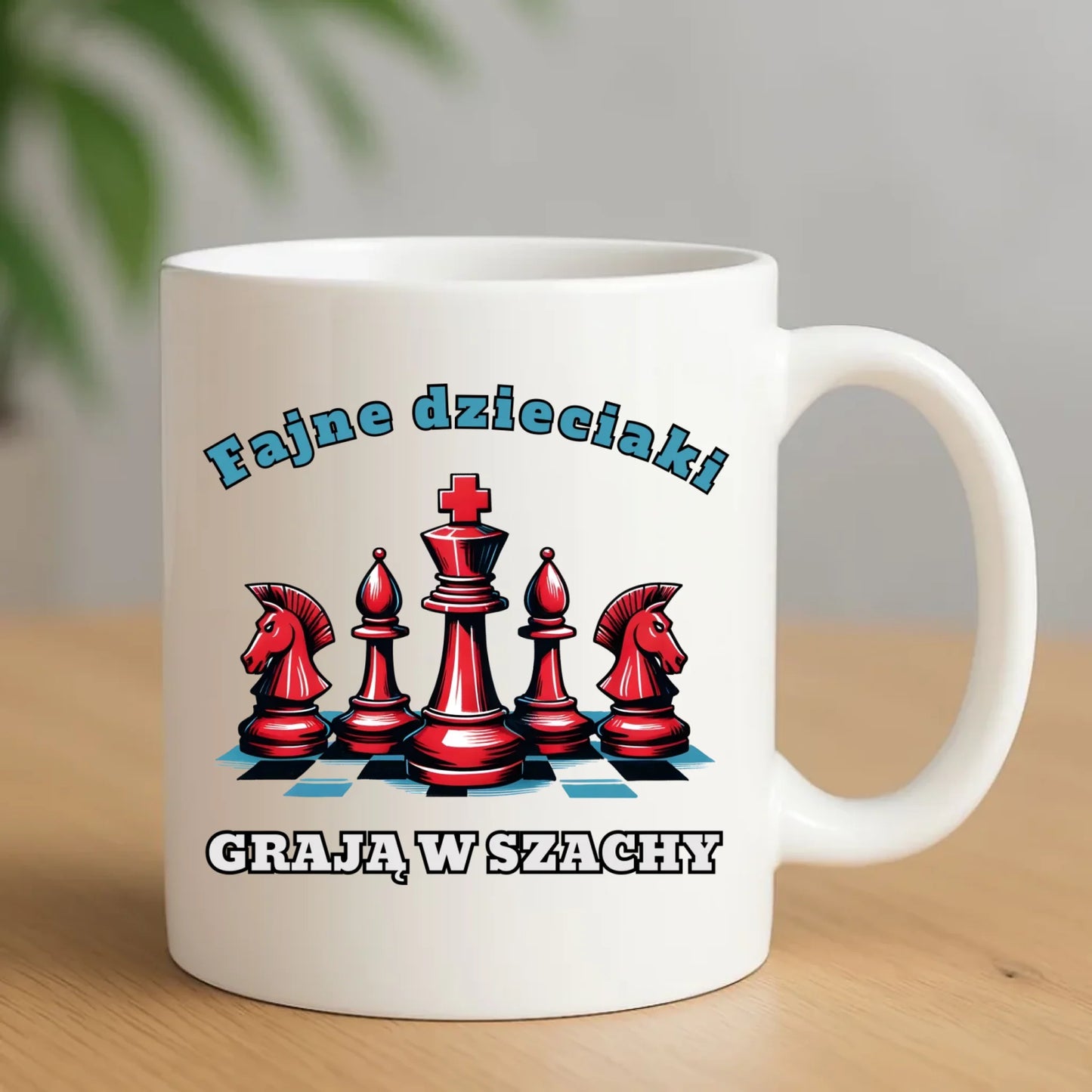 Kubek dla szachisty - Fajne dzieciaki grają w szachy HS03 - StoryCups.pl