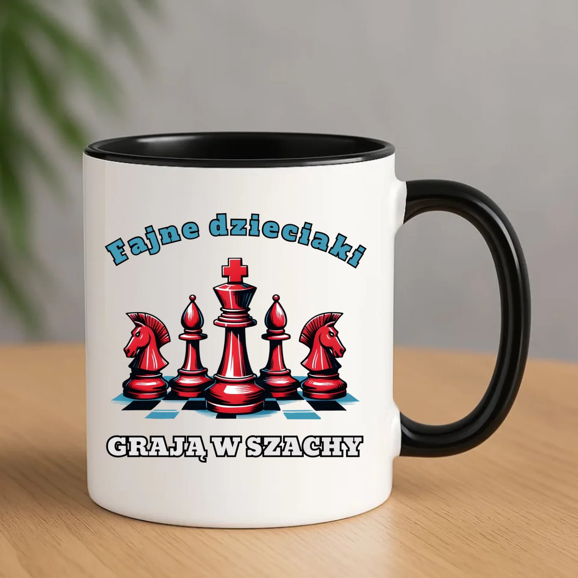 Kubek dla szachisty - Fajne dzieciaki grają w szachy HS03 - StoryCups.pl