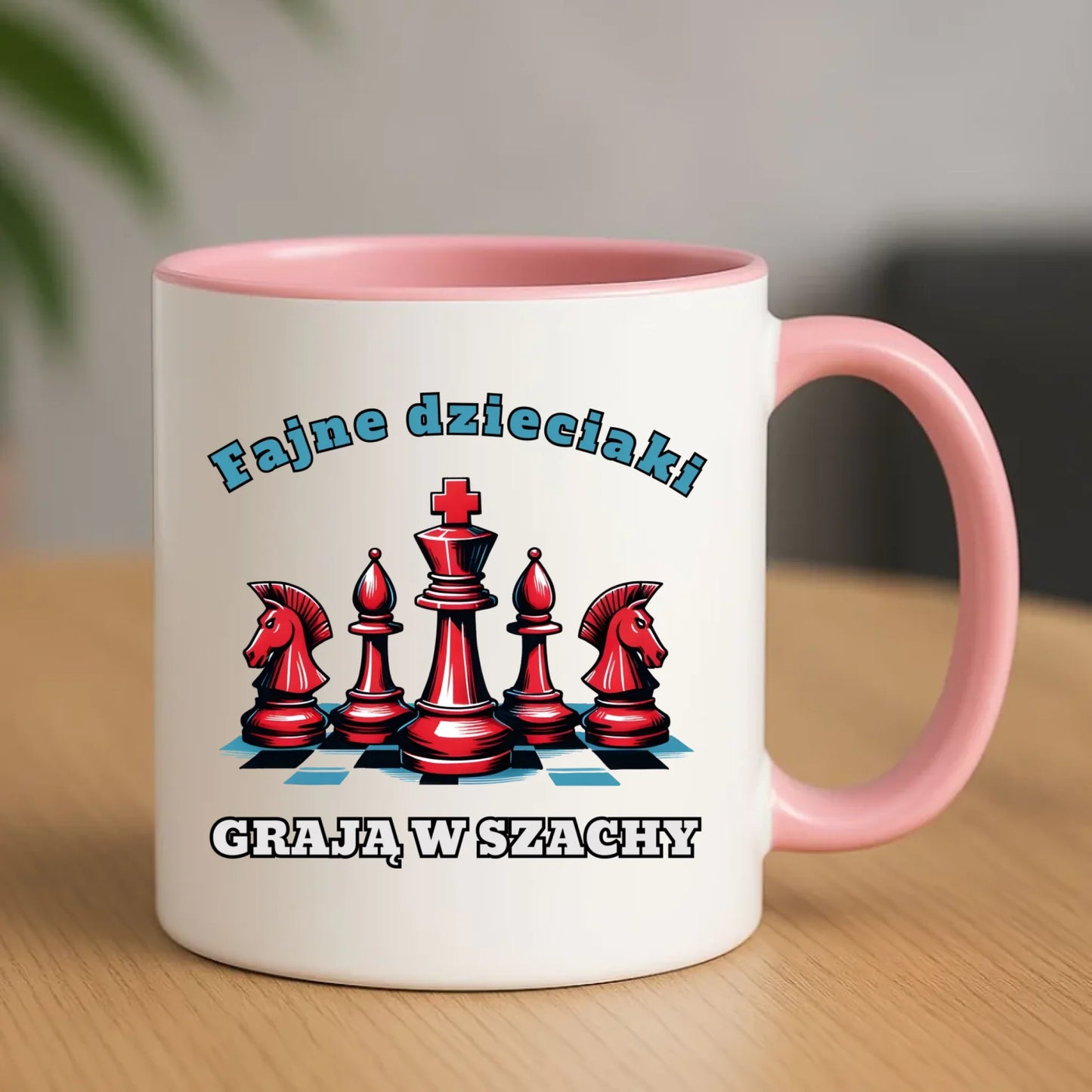 Kubek dla szachisty - Fajne dzieciaki grają w szachy HS03 - StoryCups.pl
