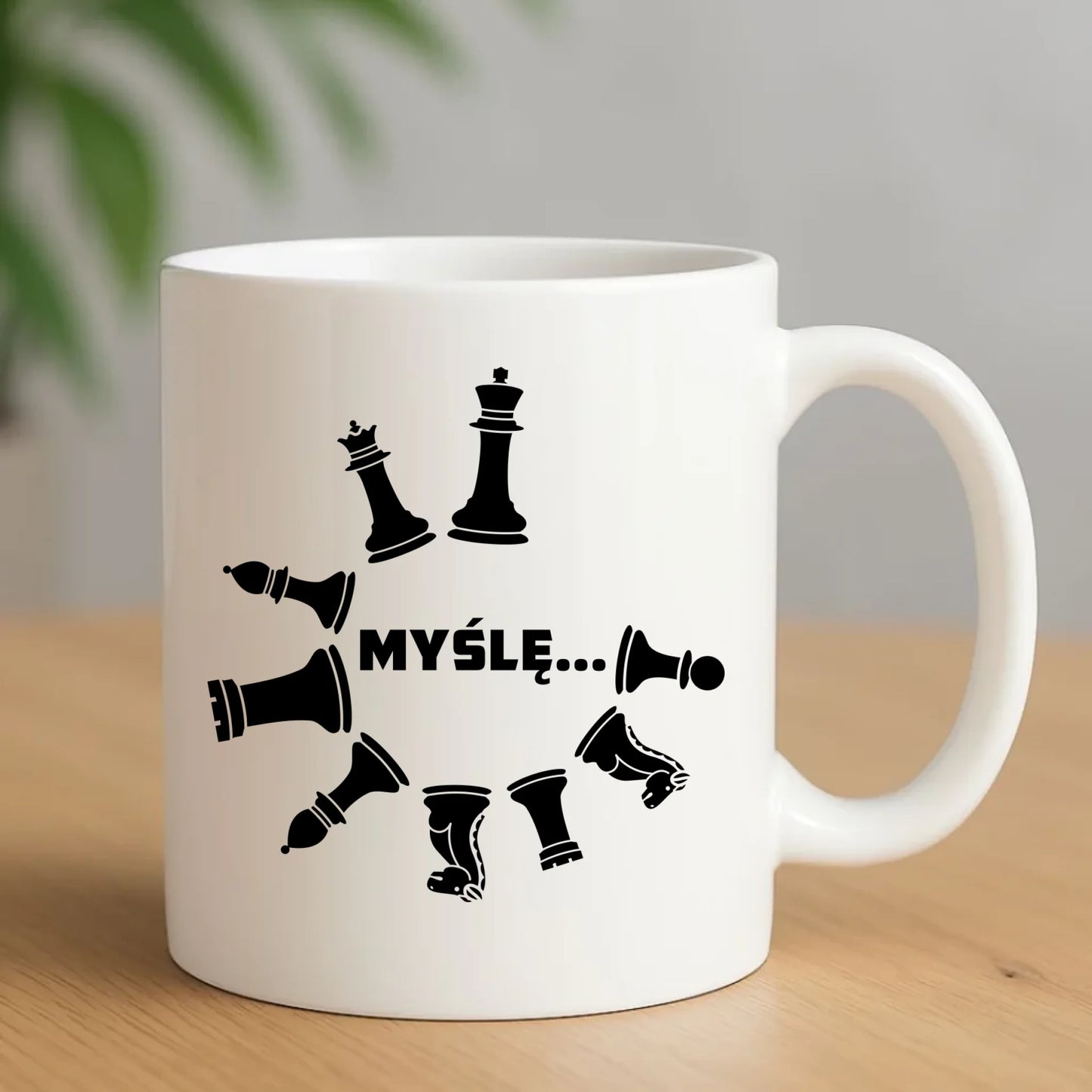 Kubek dla szachisty - Myślę HSZ06 - StoryCups.pl