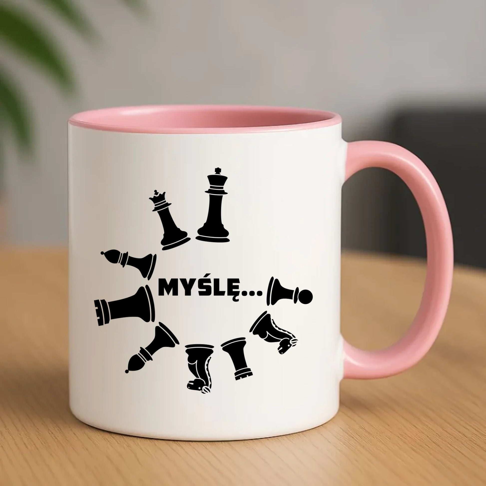 Kubek dla szachisty - Myślę HSZ06 - StoryCups.pl