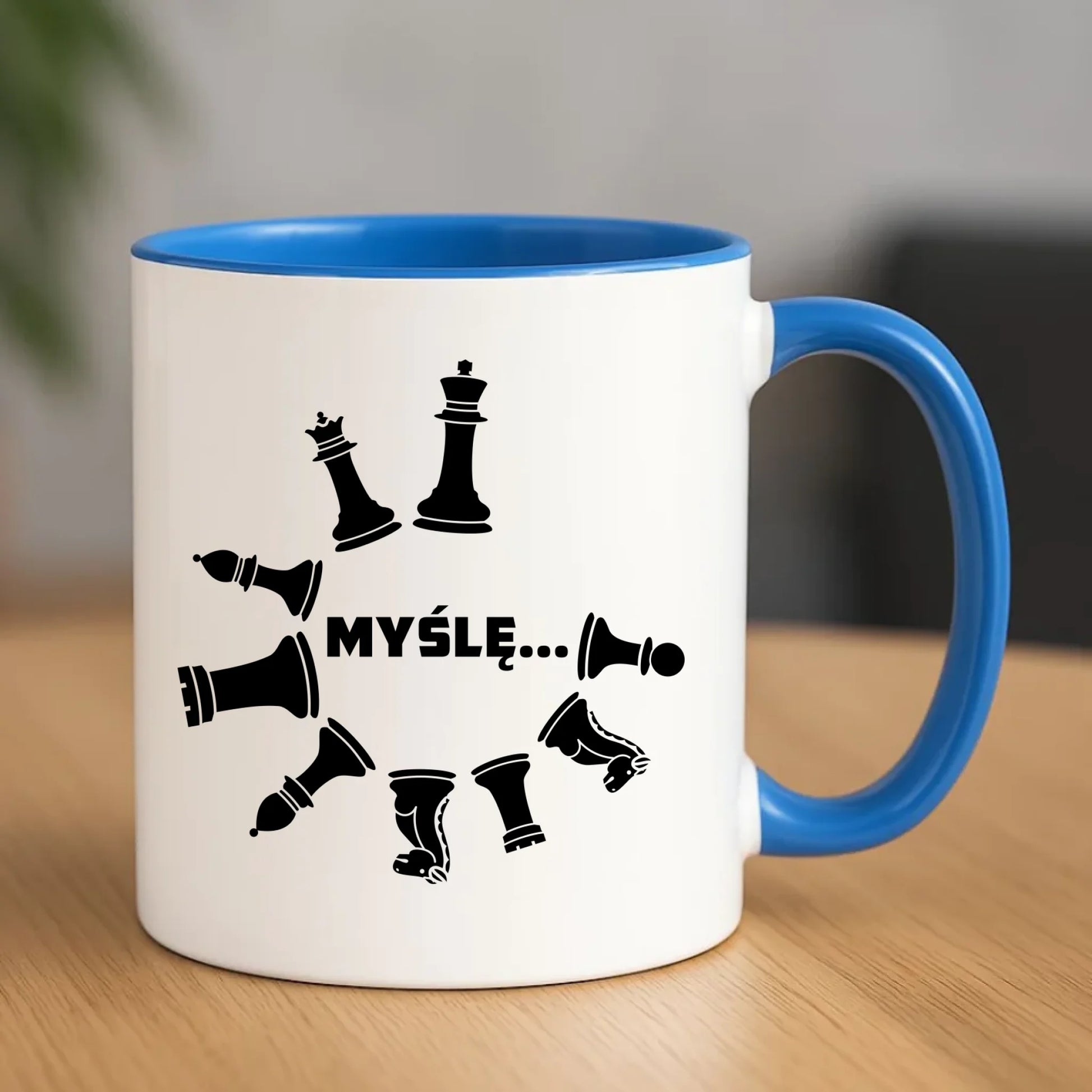 Kubek dla szachisty - Myślę HSZ06 - StoryCups.pl