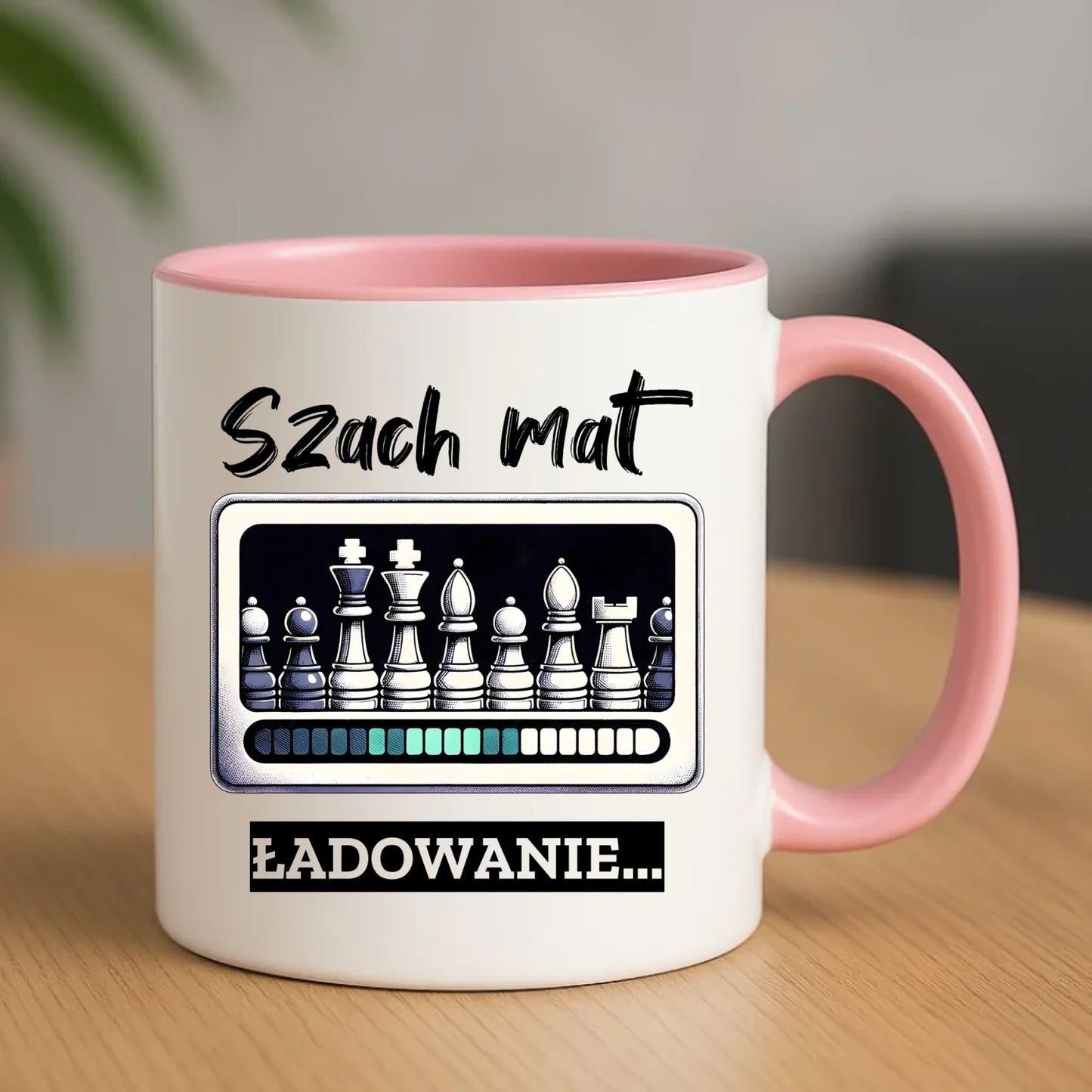 Kubek dla szachisty - Szach mat ładowanie HSZ08 - StoryCups.pl